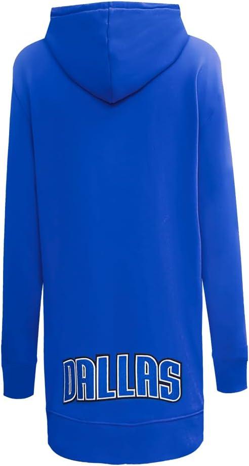 imageWomens NBA Classic Chenille Hoodie DressRoyal Blue