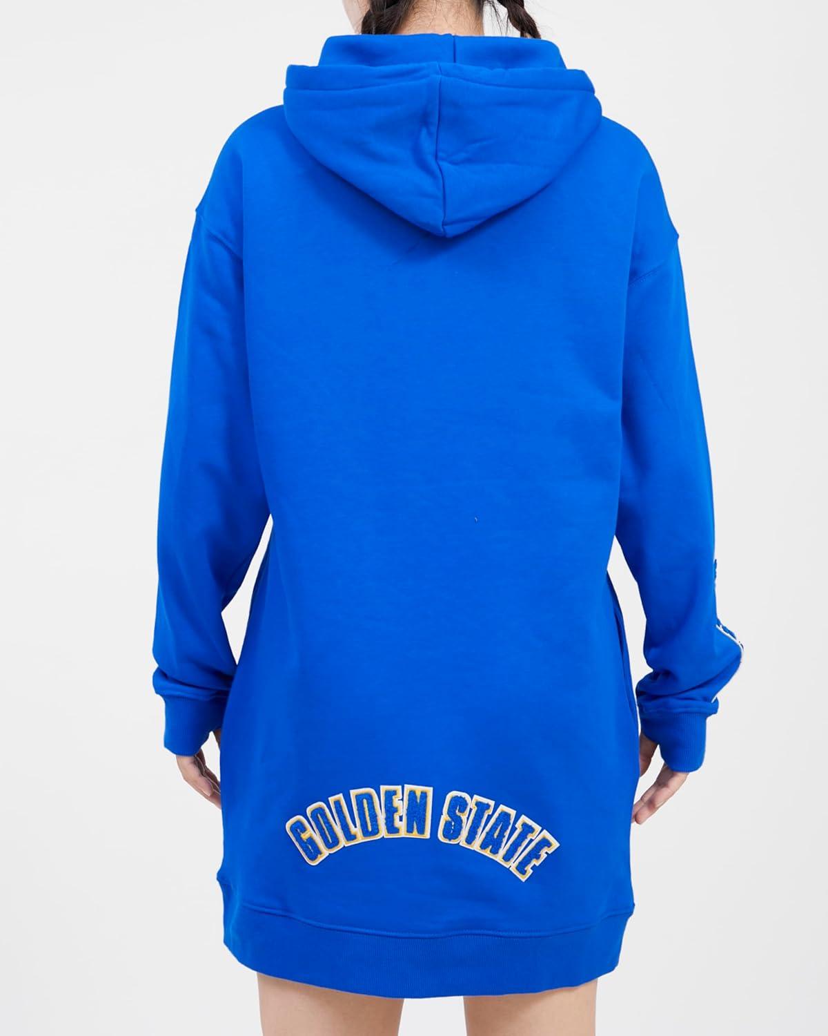 imageWomens NBA Classic Chenille Hoodie DressRoyal Blue