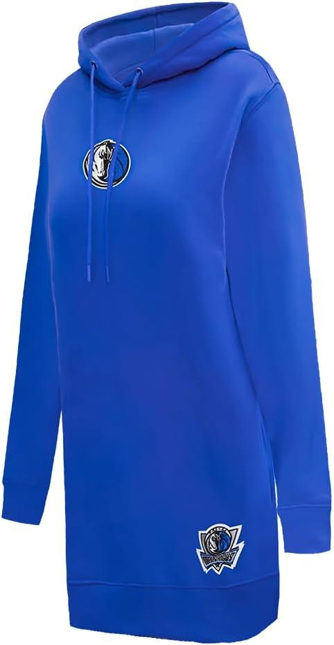 imageWomens NBA Classic Chenille Hoodie DressRoyal Blue