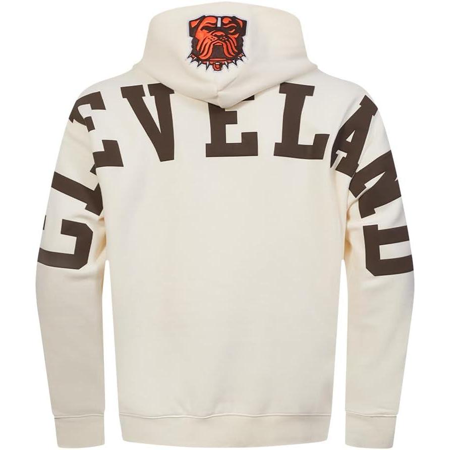 imageMens NFL Wingspan Fleece Pull Over HoodieEggshell