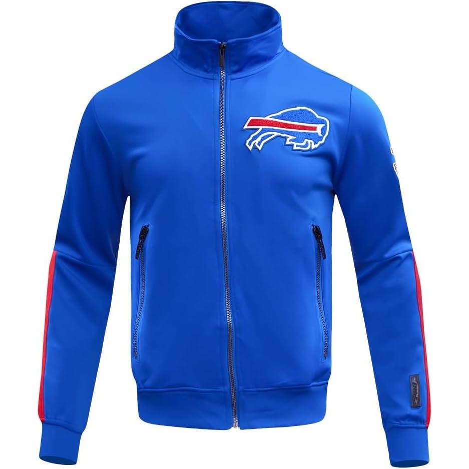 imagePro Standard Mens NFL Classic Track Track JacketRoyal Blue