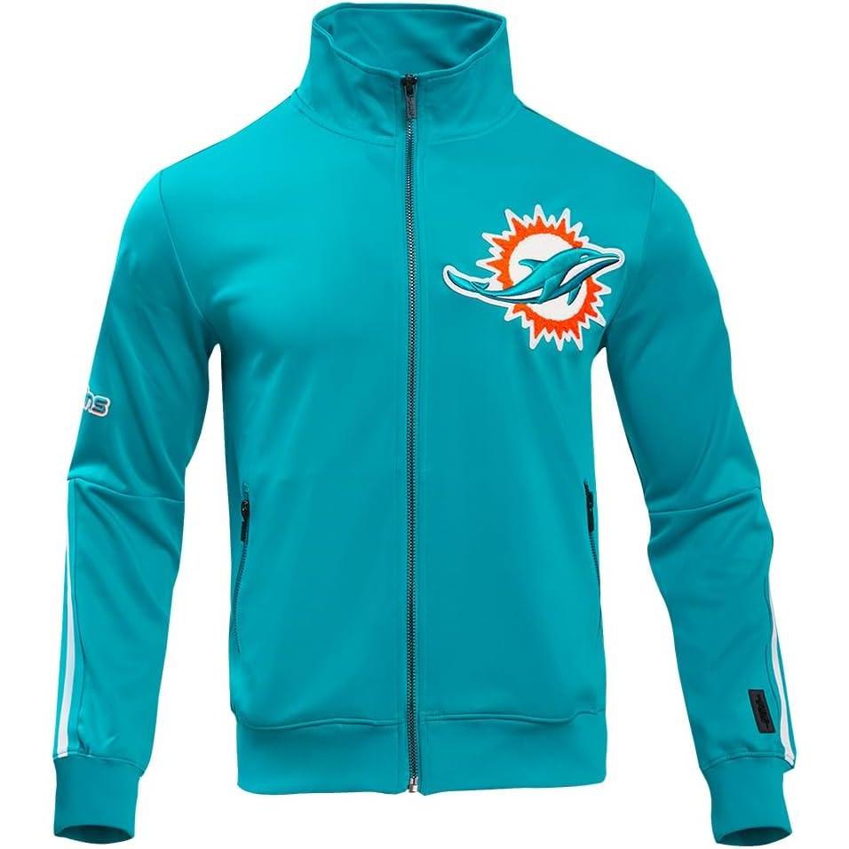 imagePro Standard Mens NFL Classic Track Track JacketTeal