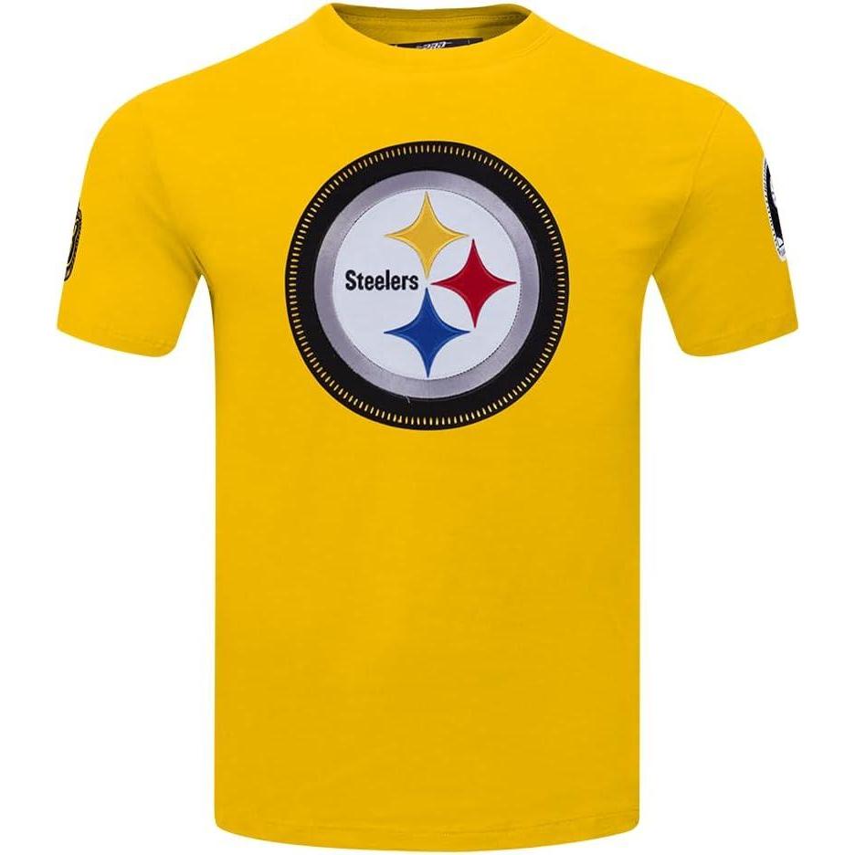 imagePro Standard Mens NFL DIY Pick Stitch Short Sleeve TeeYellow