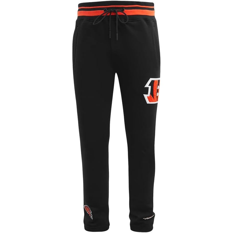 imagePro Standard Mens NFL Mash Up SweatpantBlackOrange