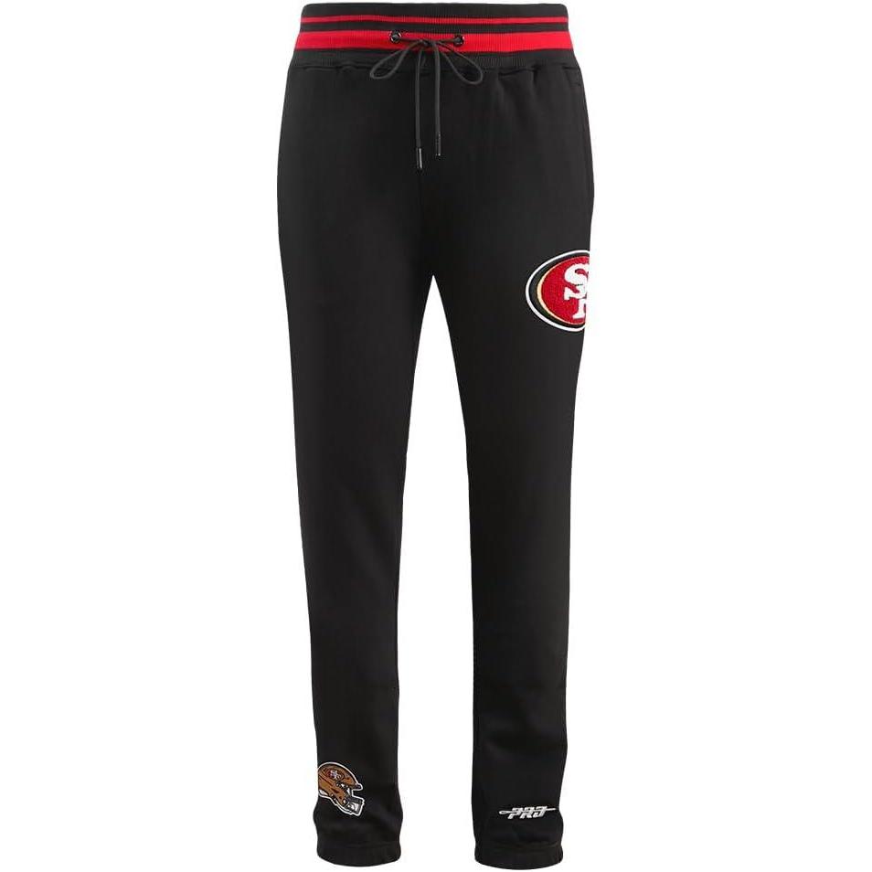 imagePro Standard Mens NFL Mash Up SweatpantBlackRedBlack