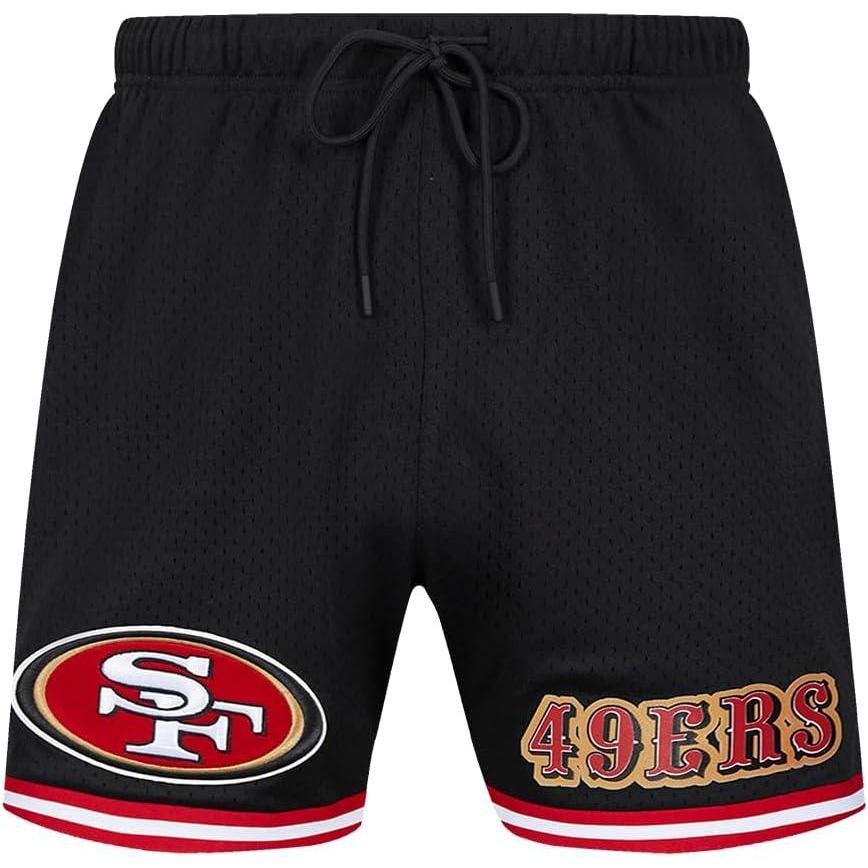 imagePro Standard Mens NFL Mesh ShortBlackRed