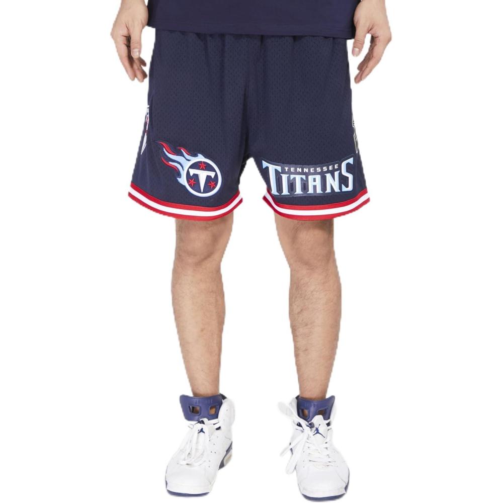 imagePro Standard Mens NFL Mesh ShortMidnight NavyRed