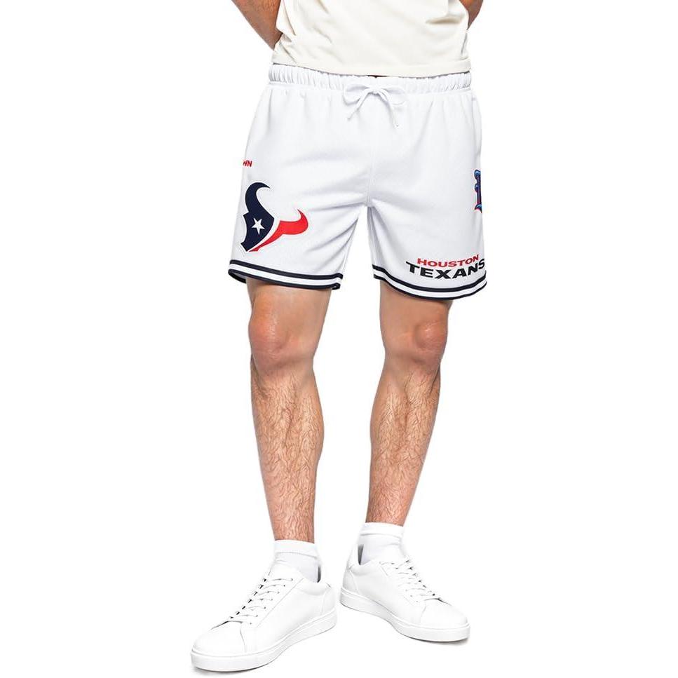 imagePro Standard Mens NFL Mesh ShortWhiteBlackWhite