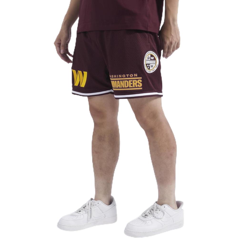 imagePro Standard Mens NFL Mesh ShortWine