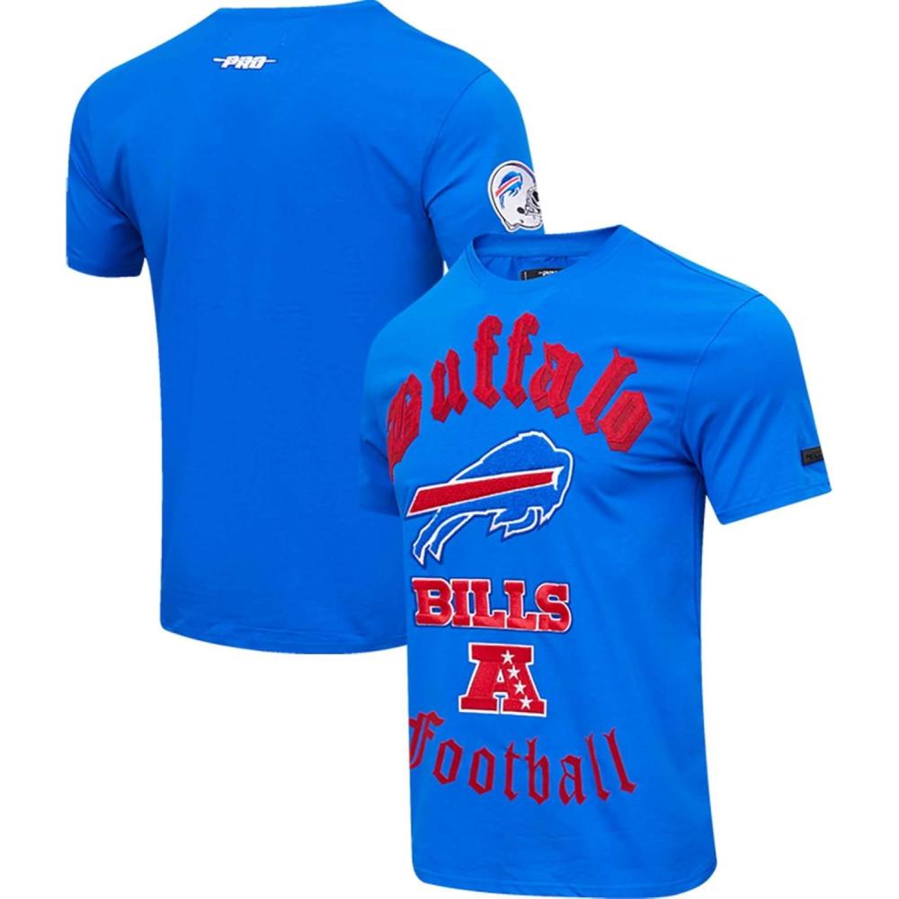 imagePro Standard Mens Royal Buffalo Bills Old English TShirt