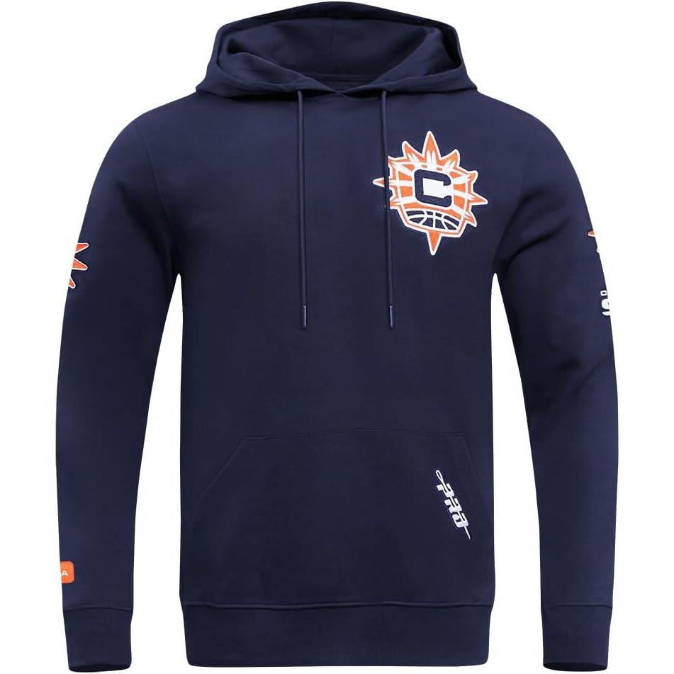 imagePro Standard Mens WNBA Classic Chenille Pull Over HoodieMidnight Navy