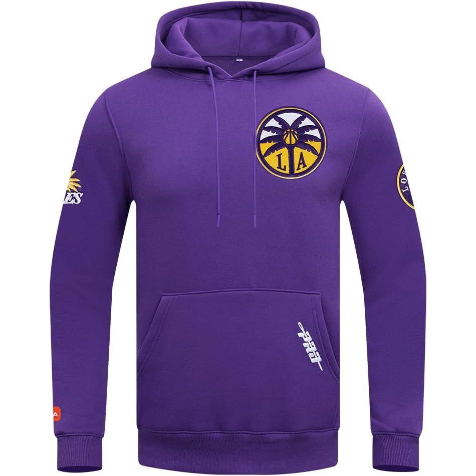 imagePro Standard Mens WNBA Classic Chenille Pull Over HoodiePurple