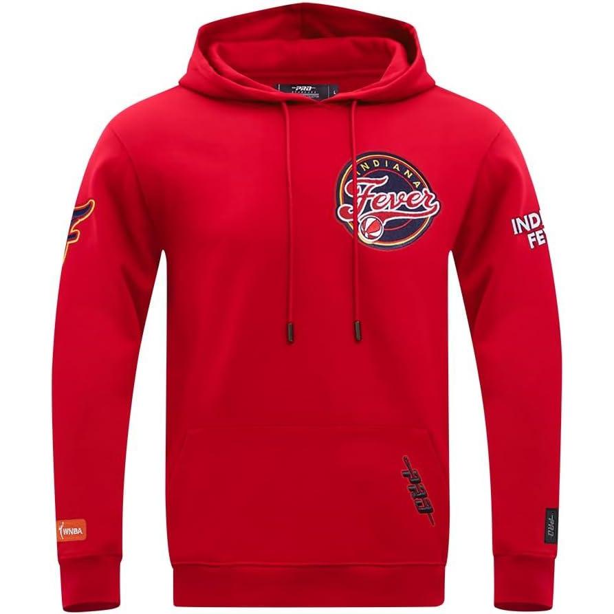 imagePro Standard Mens WNBA Classic Chenille Pull Over HoodieRed