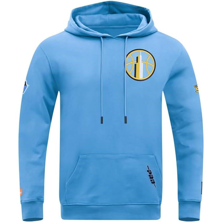 imagePro Standard Mens WNBA Classic Chenille Pull Over HoodieUniversity Blue