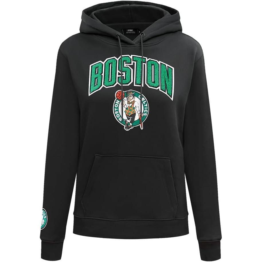 imagePro Standard Womens NBA Classic Chenille Pull Over HoodieBlack