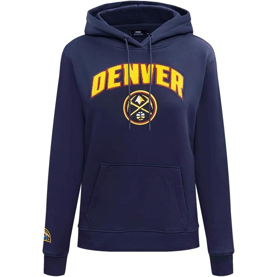 imagePro Standard Womens NBA Classic Chenille Pull Over HoodieMidnight Navy