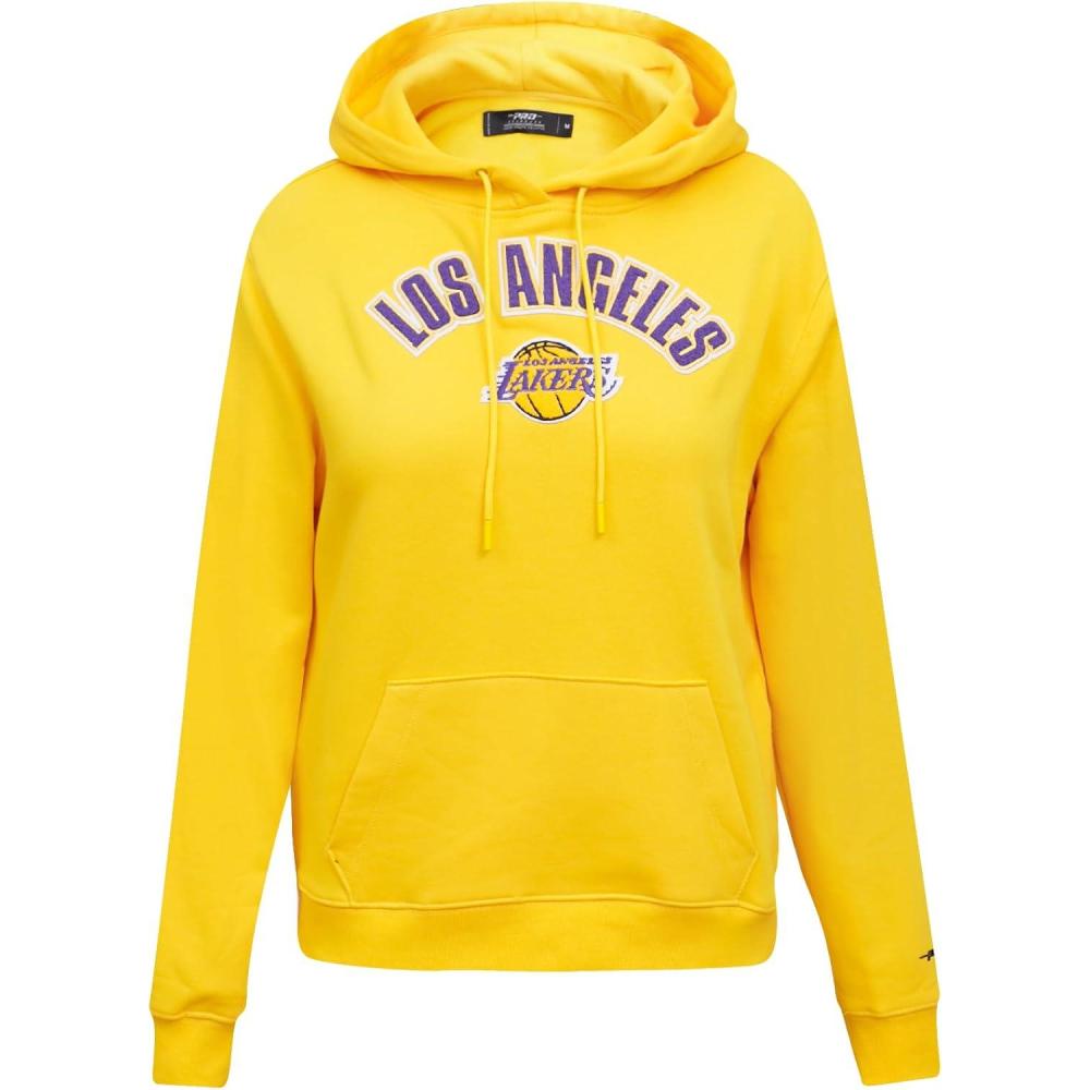 imagePro Standard Womens NBA Classic Chenille Pull Over HoodieYellow