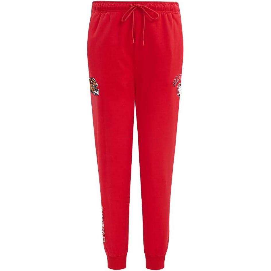 imagePro Standard Womens NFL Arizona Cardinals Classic Chenille Sweatpant Black LRedWhite