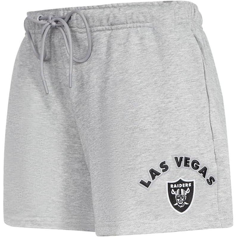 imagePro Standard Womens NFL Classic Chenille Fleece ShortHeather Grey