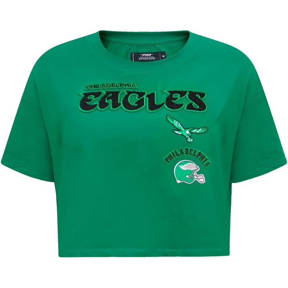 imagePro Standard Womens NFL Retro Classics Short Sleeve Boxy TeeKelly Green