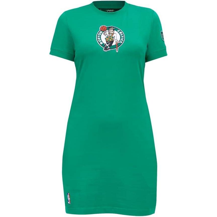 imageWomens NBA Classic Chenille Cotton Body Con DressKelly Green