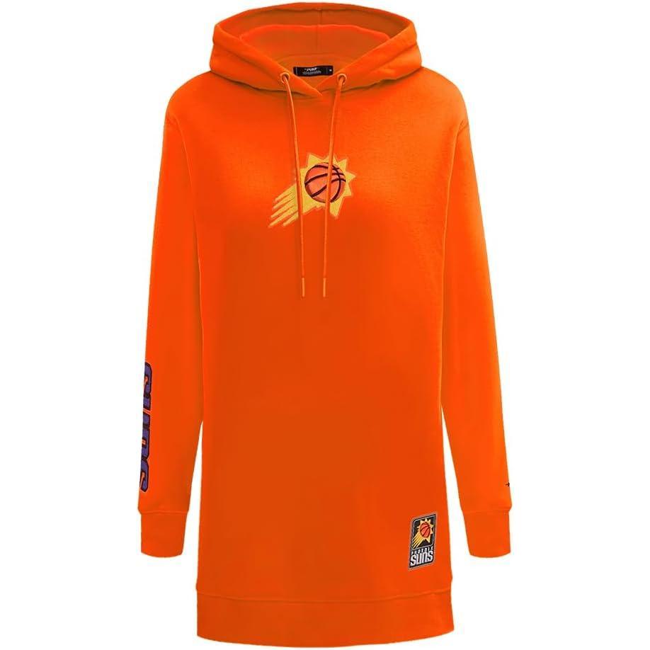 imageWomens NBA Classic Chenille Hoodie DressOrange