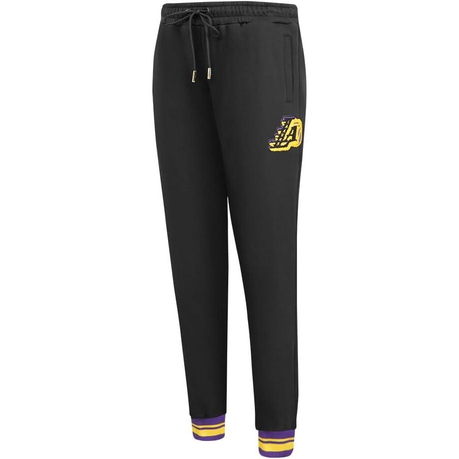 imageWomens NBA Mash Up Rib SweatpantBlackPurple