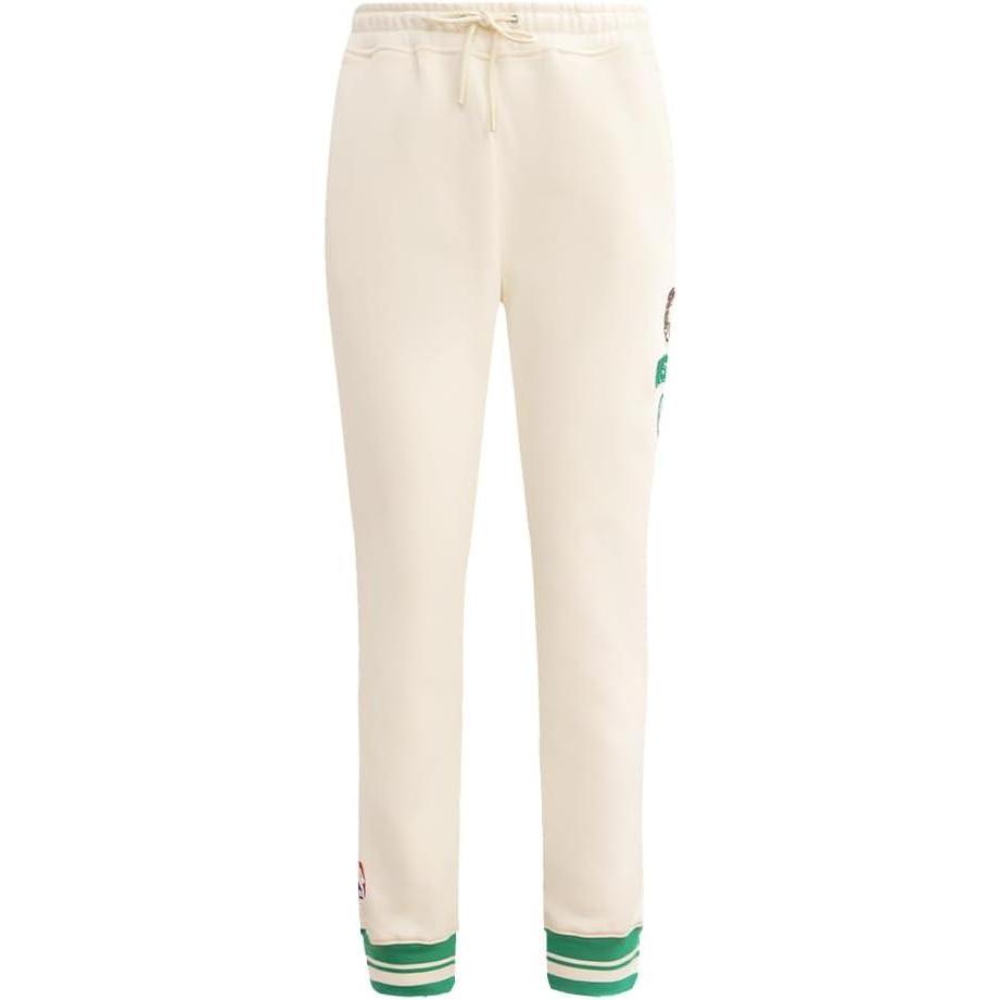 imageWomens NBA Retro Classics Rib SweatpantEggshell Kelly Green