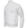 Mens NFL White Out Satin Jacket(White)