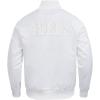 Mens NFL White Out Satin Jacket(White)