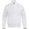 Mens NFL White Out Satin Jacket(White)
