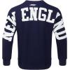 Mens NFL Wingspan Fleece Crewneck Sweatshirt(Midnight Navy)
