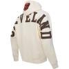 Mens NFL Wingspan Fleece Pull Over Hoodie(Eggshell)