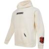 Mens NFL Wingspan Fleece Pull Over Hoodie(Eggshell)