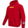 Mens NFL Wingspan Fleece Pull Over Hoodie(Red)