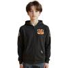 Pro Standard Big Boys NFL Classic Chenille Full Zip Hoodie(Black)