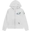 Pro Standard Big Boys NFL Classic Chenille Full Zip Hoodie(Heather Grey)