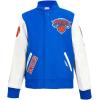 Pro Standard Big Kids NBA Classic Chenille Varsity Jacket(Royal Blue/White)