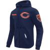Pro Standard Mens NFL Area Code Varsity Jacket(Blue)