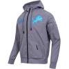 Pro Standard Mens NFL Area Code Varsity Jacket(Grey)