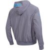 Pro Standard Mens NFL Area Code Varsity Jacket(Grey)