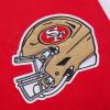 Pro Standard Mens NFL Area Code Varsity Jacket(Red)
