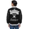 Pro Standard Mens NFL Best Of Varsity Jacket(Black/Gray)