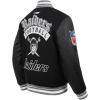 Pro Standard Mens NFL Best Of Varsity Jacket(Black/Gray)