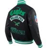 Pro Standard Mens NFL Best Of Varsity Jacket(Black/Green)