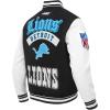 Pro Standard Mens NFL Best Of Varsity Jacket(Black/White)