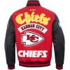 Pro Standard Mens NFL Best Of Varsity Jacket(Red/Black)