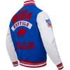 Pro Standard Mens NFL Best Of Varsity Jacket(Royal Blue/Red)
