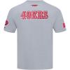 Pro Standard Mens NFL Best of Short Sleeve Tee(Dark Heather Gray)