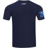 Pro Standard Mens NFL Chicago Bears Retro Elevation Short Sleeve Tee Midnight Navy XL